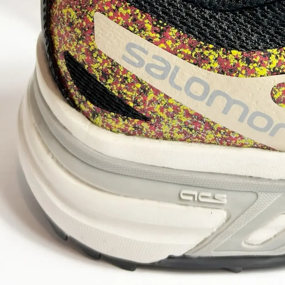 SALOMON XT-WINGS 2 MINDFUL BLACK FEATHER GRAY QUIET SHADE SIZE WOMEN 11 MEN 10